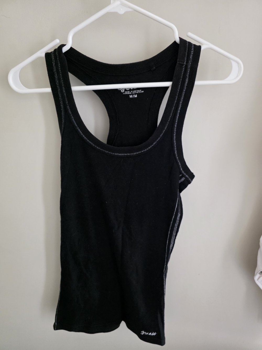 Guess Black Racerback Tank Top - Women